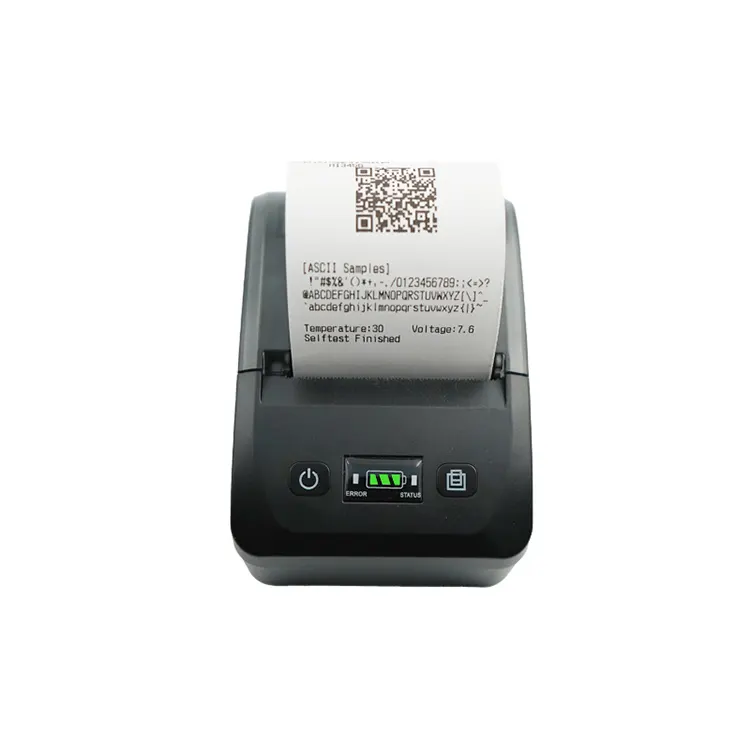 Conas a Athraíonn Printéir Admhála Teirmeach Bluetooth Priontáil Soghluaiste?