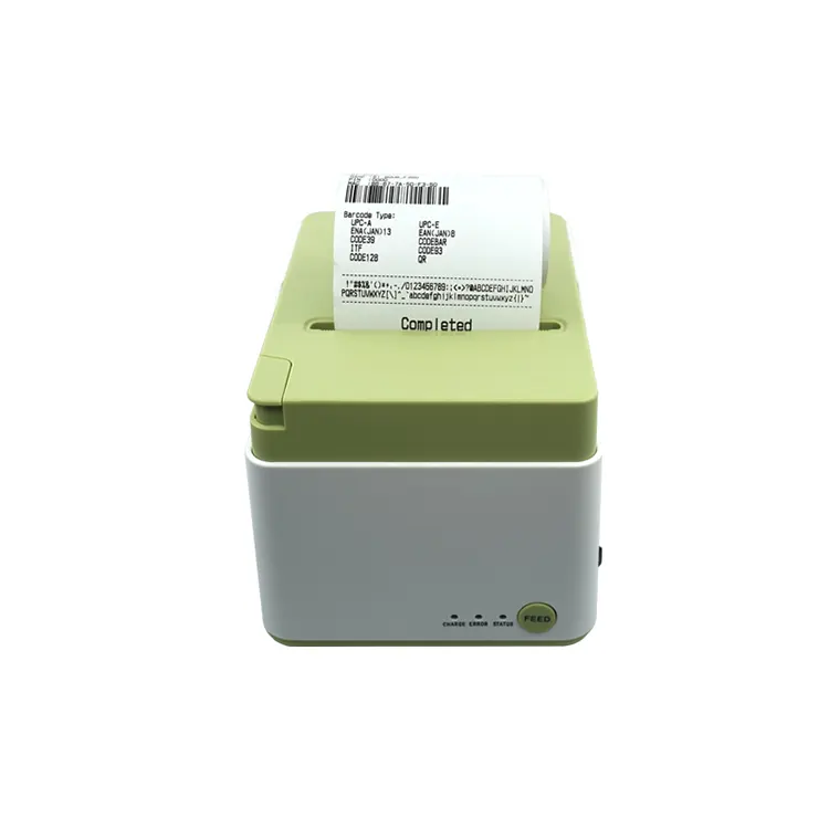 80mm Bluetooth Printéir Teirmeach Gearrthóir Auto